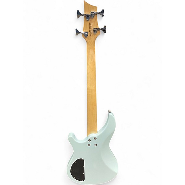 Used Mitchell MB100PB Powder Blue Electric Bass Guitar