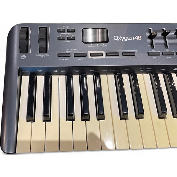 Used M-Audio Oxygen 49 Key MIDI Controller