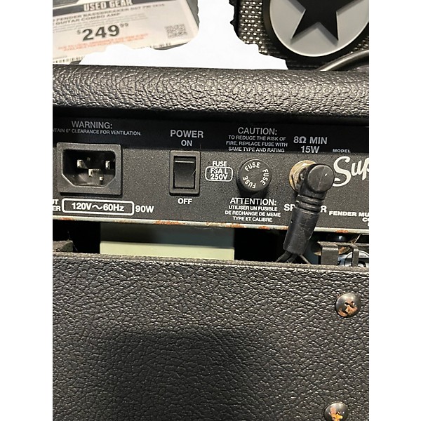 Used Fender Super Champ X2 15W Tube Guitar Combo Amp