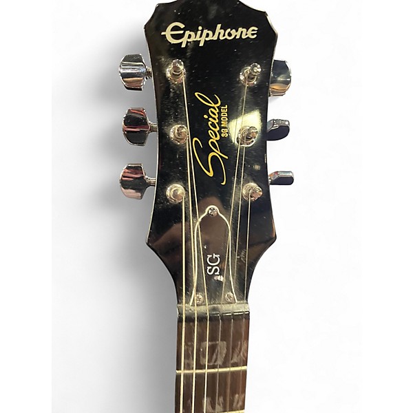Used Epiphone SG Special Bolt On Black Solid Body Electric Guitar