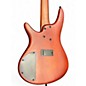 Used Ibanez SR5005E 5 String Maroon Electric Bass Guitar