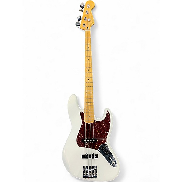 Used Fender Player II Jazz Bass Olympic White Electric Bass Guitar