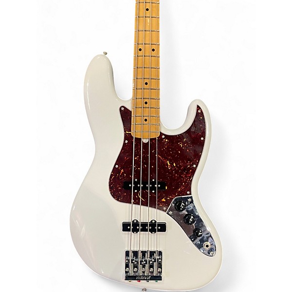 Used Fender Player II Jazz Bass Olympic White Electric Bass Guitar