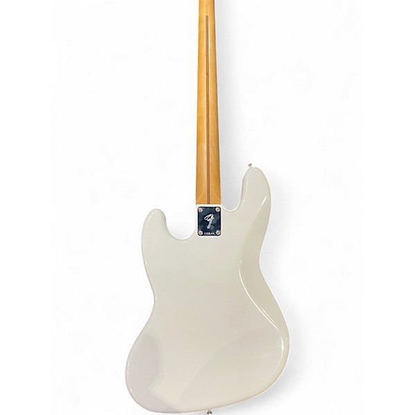 Used Fender Player II Jazz Bass Olympic White Electric Bass Guitar