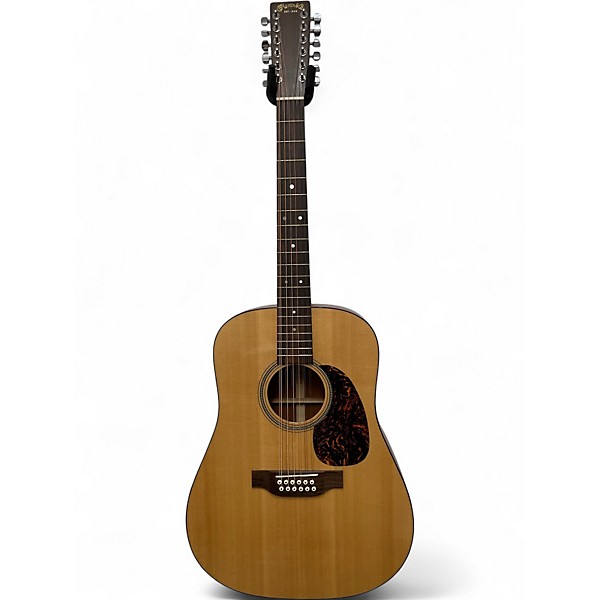 Used Martin CUSTOM D14 12 STRING Natural 12 String Acoustic Electric Guitar