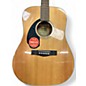 Used Fender CD60 Dreadnought Natural Acoustic Guitar