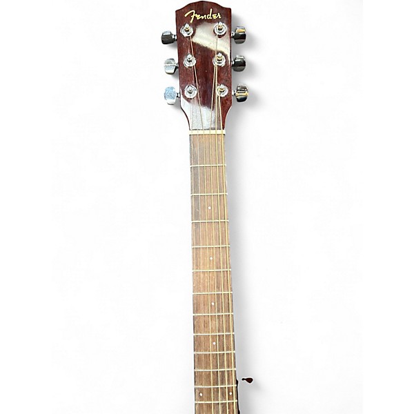 Used Fender CD60 Dreadnought Natural Acoustic Guitar