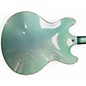 Used D'Angelico Premier Series BLUE GREEN Solid Body Electric Guitar