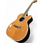 Used Zager ZAD-80 OMCE Natural Acoustic Electric Guitar