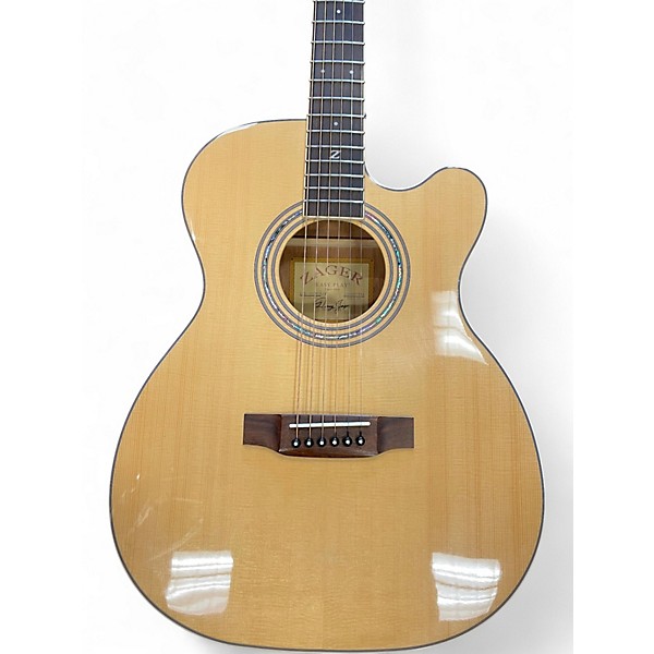 Used Zager ZAD-50 OMCE NATURAL Acoustic Electric Guitar