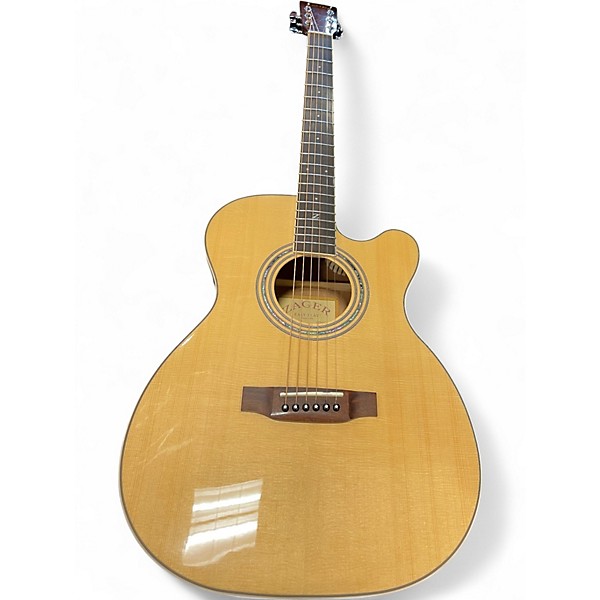 Used Zager ZAD-50 OMCE NATURAL Acoustic Electric Guitar