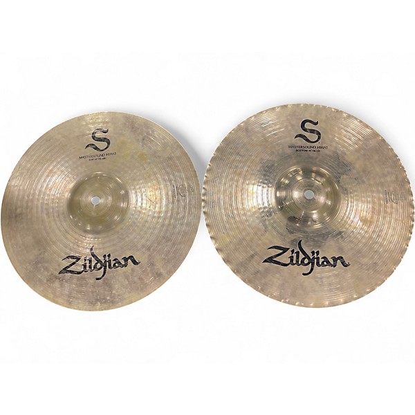 Used Zildjian 14in S Family Mastersound Hi-Hats Pair Cymbal