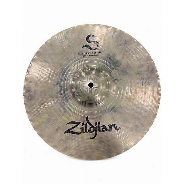 Used Zildjian 14in S Family Mastersound Hi-Hats Pair Cymbal
