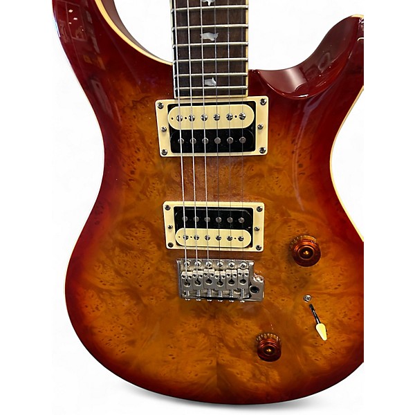 Used PRS SE Custom 24 Vintage Sunburst Solid Body Electric Guitar