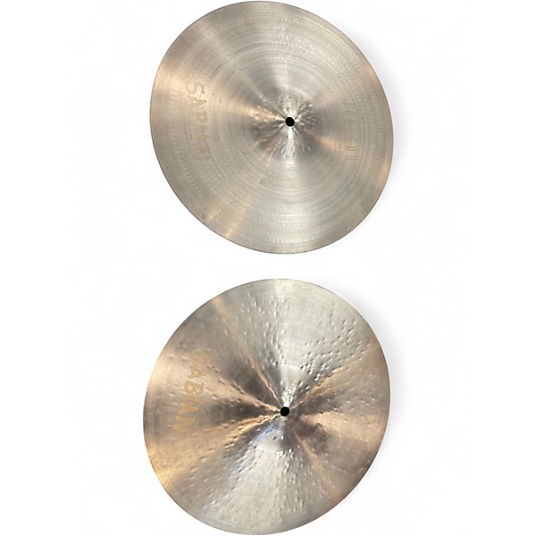Used SABIAN 14in Neil Peart Signature Paragon Hi Hat Pair Cymbal