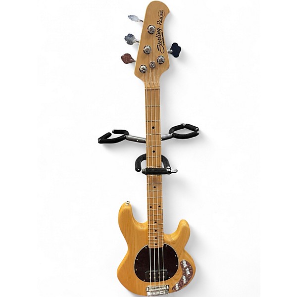 Used Sterling by Music Man Ray34 Natural Electric Bass Guitar