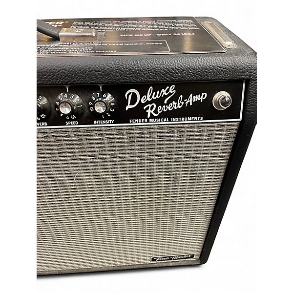 Used Fender Tone Master Deluxe Reverb Guitar Combo Amp