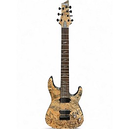 Used Schecter Guitar Research Omen Elite 7 spalted maple Solid Body Electric Guitar