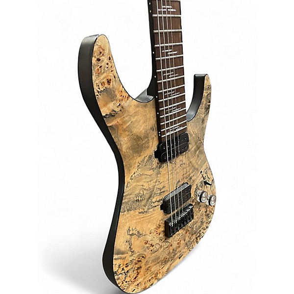 Used Schecter Guitar Research Omen Elite 7 spalted maple Solid Body Electric Guitar