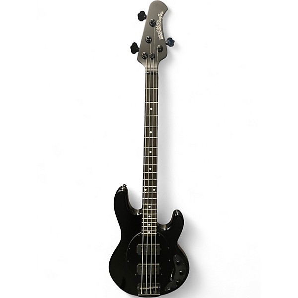 Used Ernie Ball Music Man Stingray Stealth 4 String Black Electric Bass Guitar