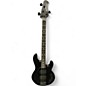 Used Ernie Ball Music Man Stingray Stealth 4 String Black Electric Bass Guitar thumbnail
