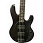 Used Ernie Ball Music Man Stingray Stealth 4 String Black Electric Bass Guitar