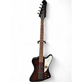 Used Epiphone Thunderbird Pro IV Brown Electric Bass Guitar