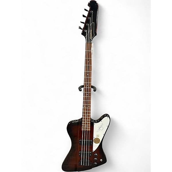 Used Epiphone Thunderbird Pro IV Brown Electric Bass Guitar