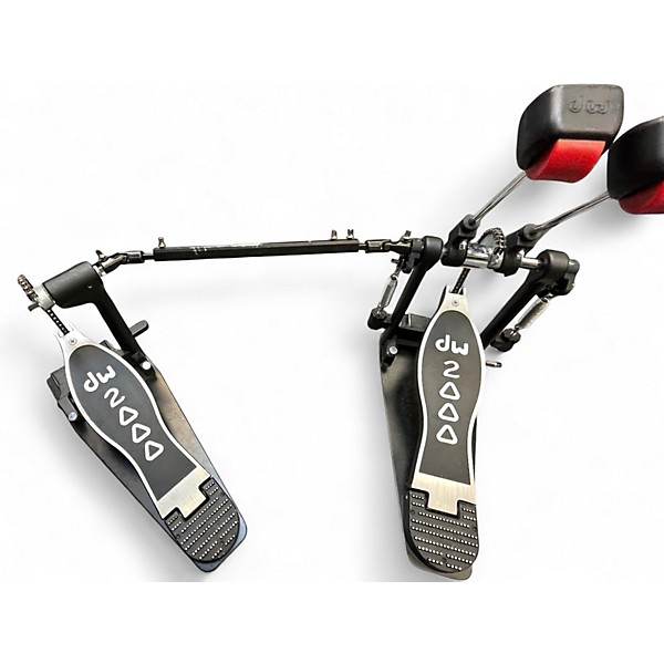 Used DW 2000 Series Double Double Bass Drum Pedal