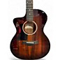 Used Taylor 224CEKDLX 2 Tone Sunburst Acoustic Electric Guitar
