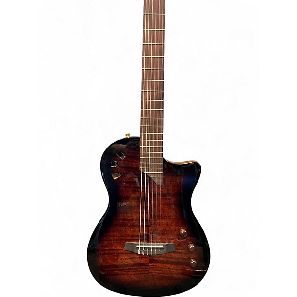 Used Cordoba Stage Nylon Guitar EDGE BURST Classical Acoustic Electric Guitar