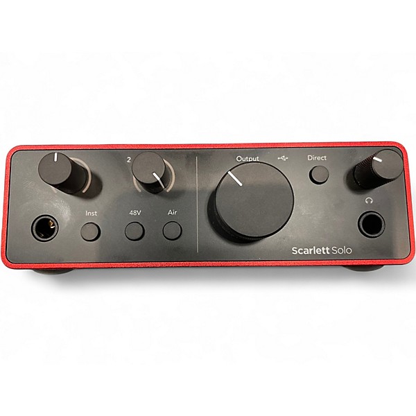 Used Focusrite Scarlett Solo Audio Interface