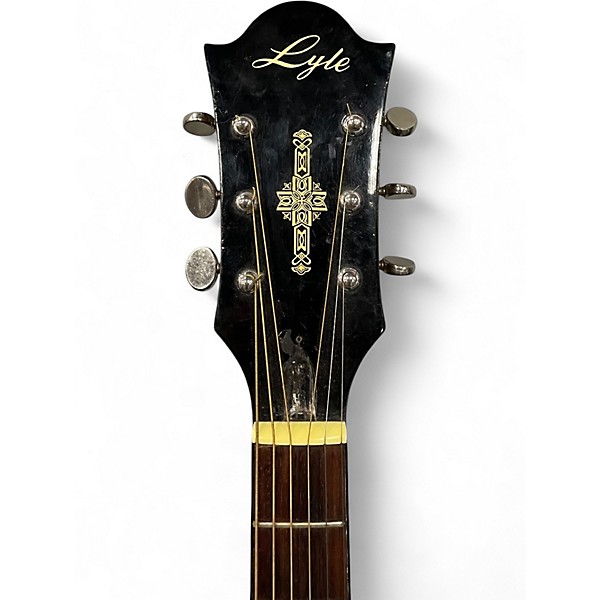 Used 1970s Lyle A690 Natural Acoustic Guitar