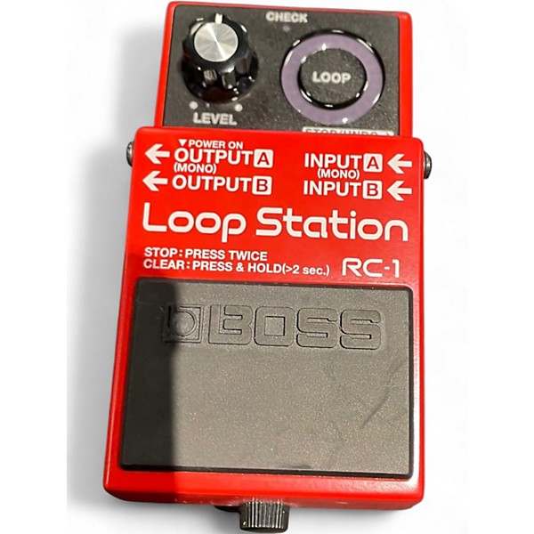 Used BOSS RC1 Loop Station Pedal