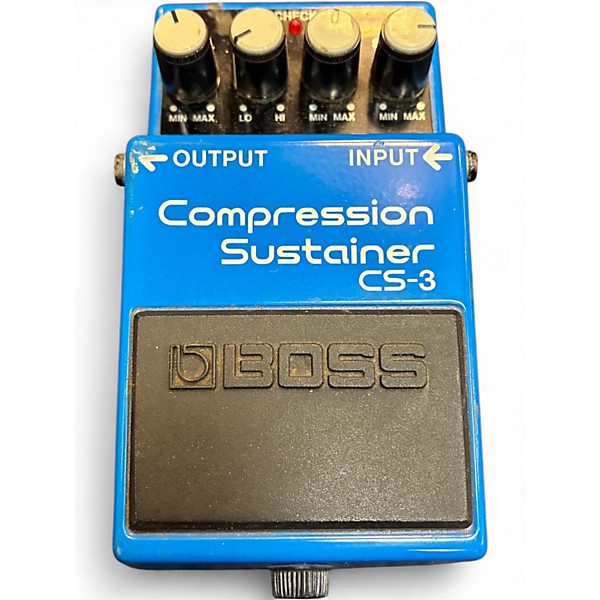 Used BOSS CS3 Compressor Sustainer Effect Pedal