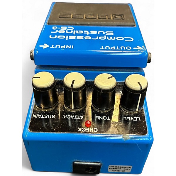 Used BOSS CS3 Compressor Sustainer Effect Pedal