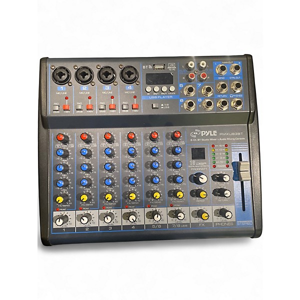 Used Pyle PMXU83BT Powered Mixer