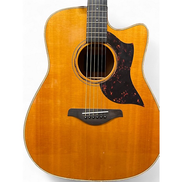 Used Yamha A3M Natural Acoustic Electric Guitar