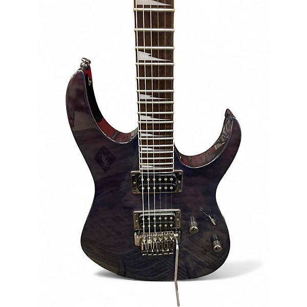 Used Ibanez RG320 DX Trans Purple Solid Body Electric Guitar