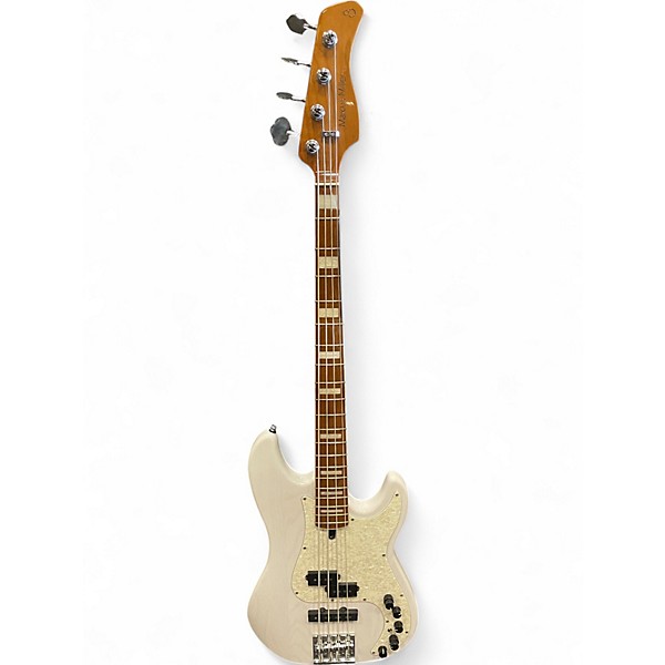 Used Sire Marcus Miller P8 Trans White Electric Bass Guitar