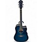 Used Ibanez V70CE Trans Blue Acoustic Electric Guitar thumbnail