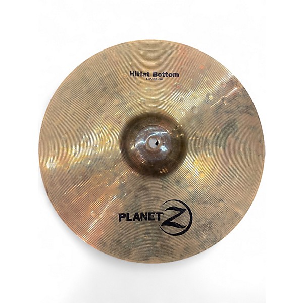 Used Zildjian 13in Planet Z Hi Hat Pair Cymbal
