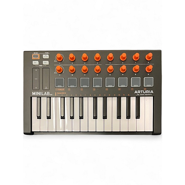 Used Arturia Minilab MKII MIDI Controller
