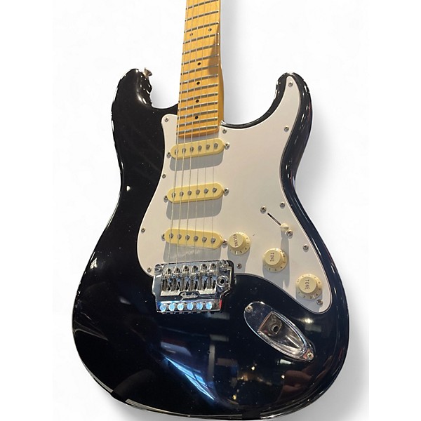 Vintage 1986 Fender STRATOCASTER Black Solid Body Electric Guitar