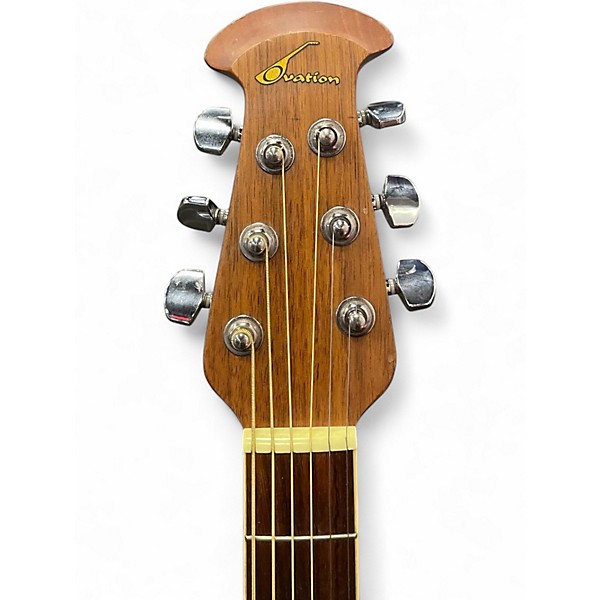 Used Ovation GC057M-5 Celebrity Left Handed Red Acoustic Electric Guitar