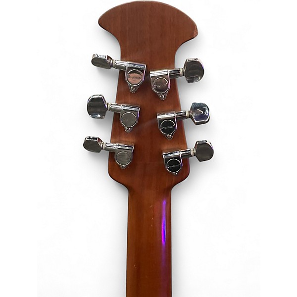 Used Ovation GC057M-5 Celebrity Left Handed Red Acoustic Electric Guitar