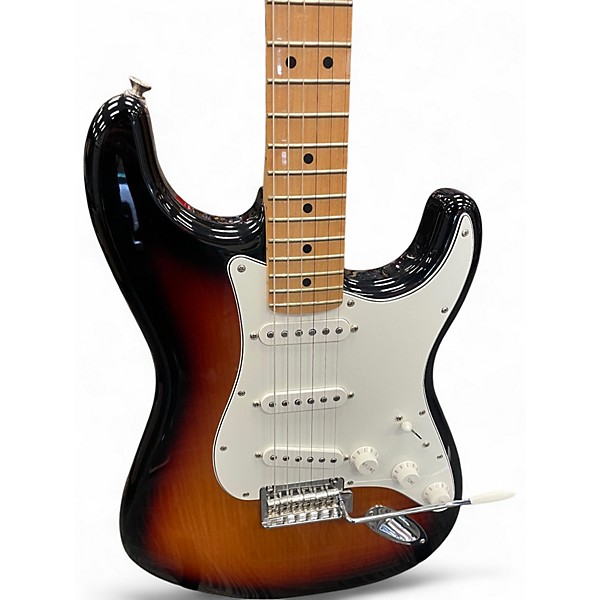 Used Fender Player Stratocaster 3 Tone Sunburst Solid Body Electric Guitar