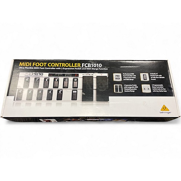 Used Behringer FCB1010 MIDI Controller