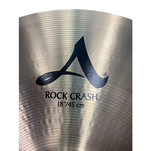 Used Zildjian 18in Rock Crash Cymbal