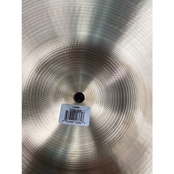 Used Zildjian 18in Rock Crash Cymbal